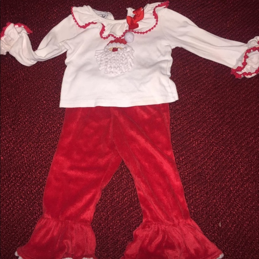 Mud pie Christmas Outfit